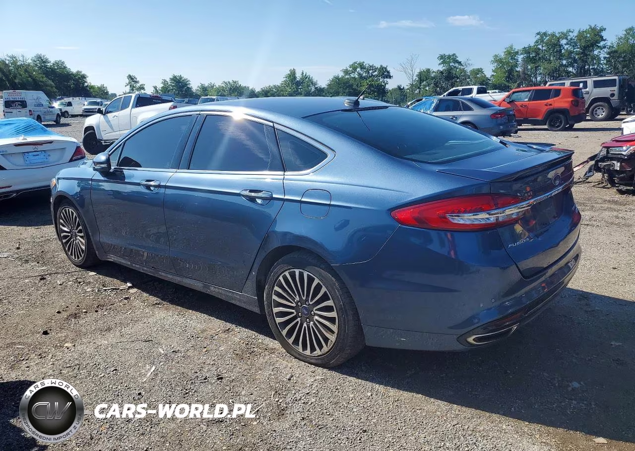 2018 Ford Fusion Titanium-Platinum VIN:3FA6P0D96JR207224 - 2