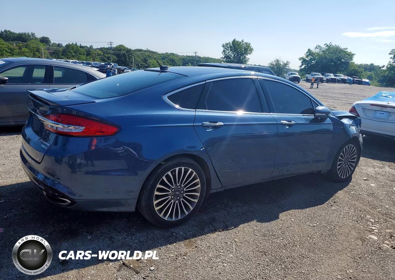 2018 Ford Fusion Titanium-Platinum VIN:3FA6P0D96JR207224 - 3