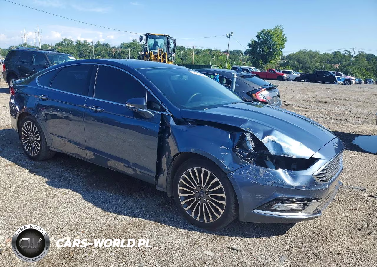 2018 Ford Fusion Titanium-Platinum VIN:3FA6P0D96JR207224 - 4