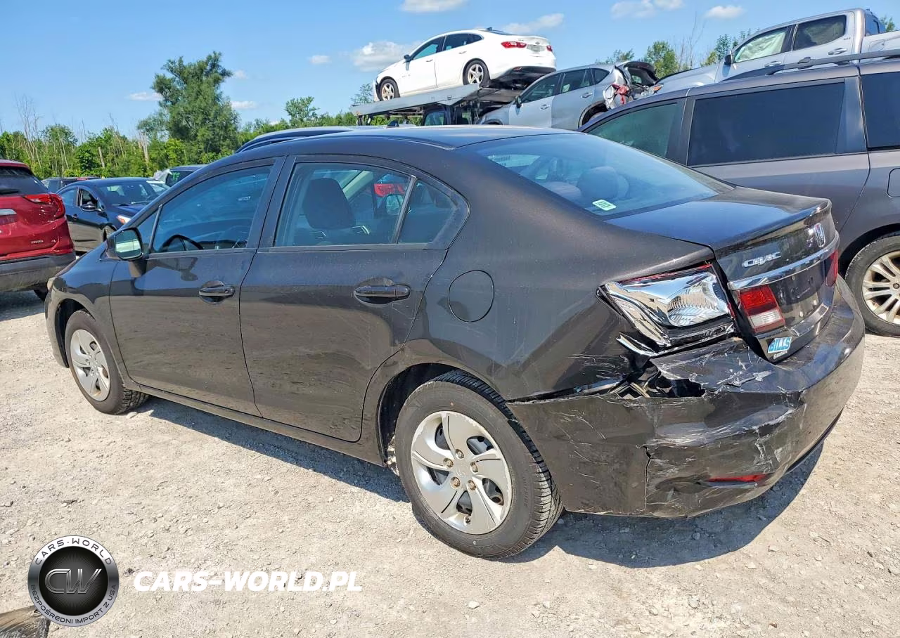 2013 Honda Civic Lx VIN:19XFB2E58DE056060 - 2