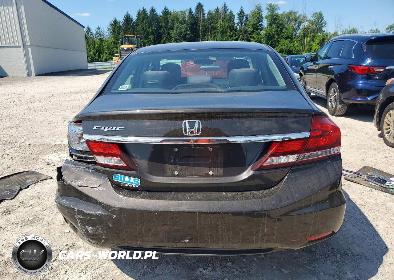 2013 Honda Civic Lx VIN:19XFB2E58DE056060 - 6