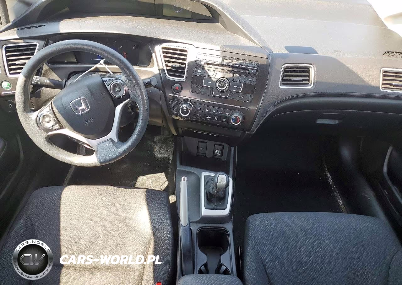 2013 Honda Civic Lx VIN:19XFB2E58DE056060 - 8