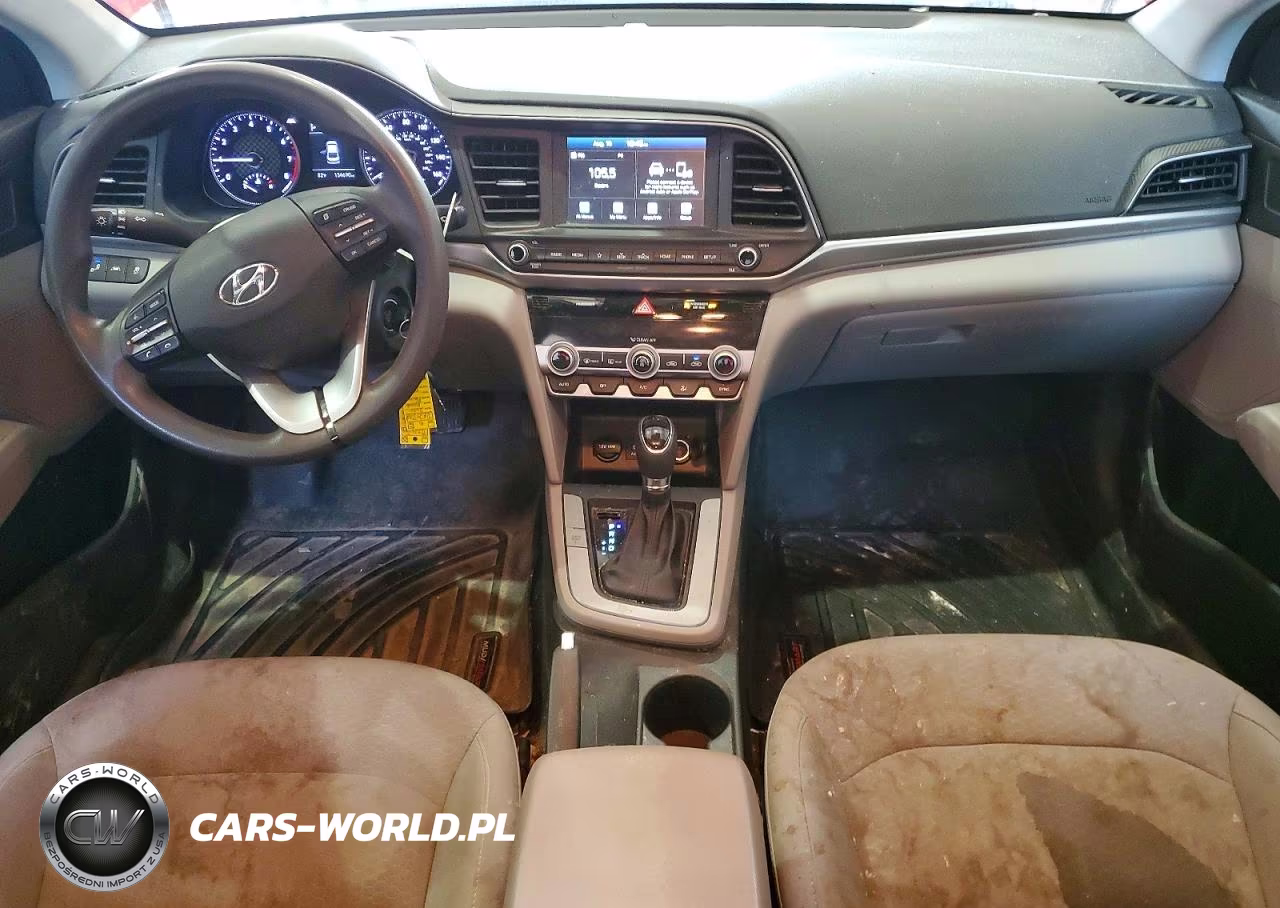 2020 Hyundai Elantra Sel VIN:5NPD84LFXLH556163 - 8