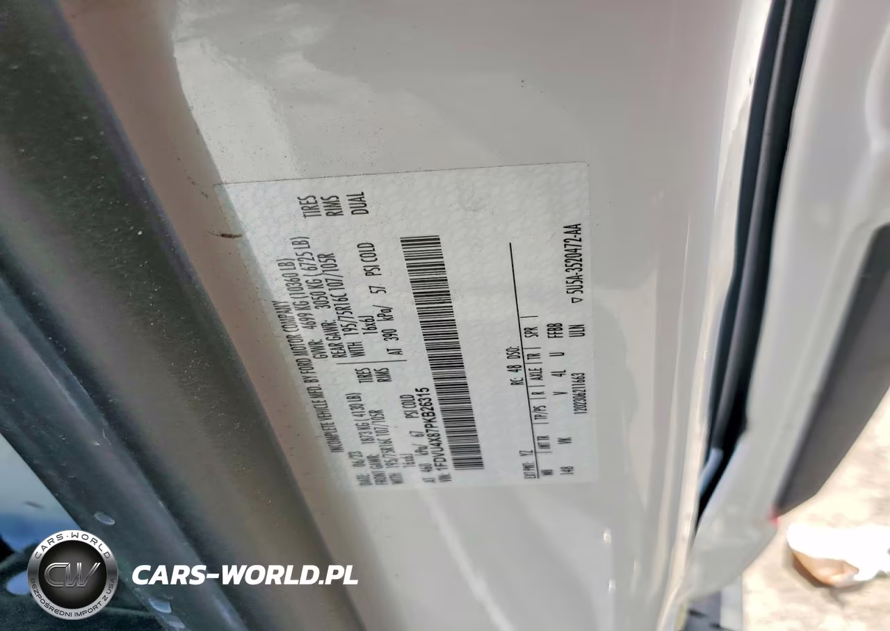 2023 Ford Transit T-350 Hd VIN:1FDVU4X87PKB26315 - 12