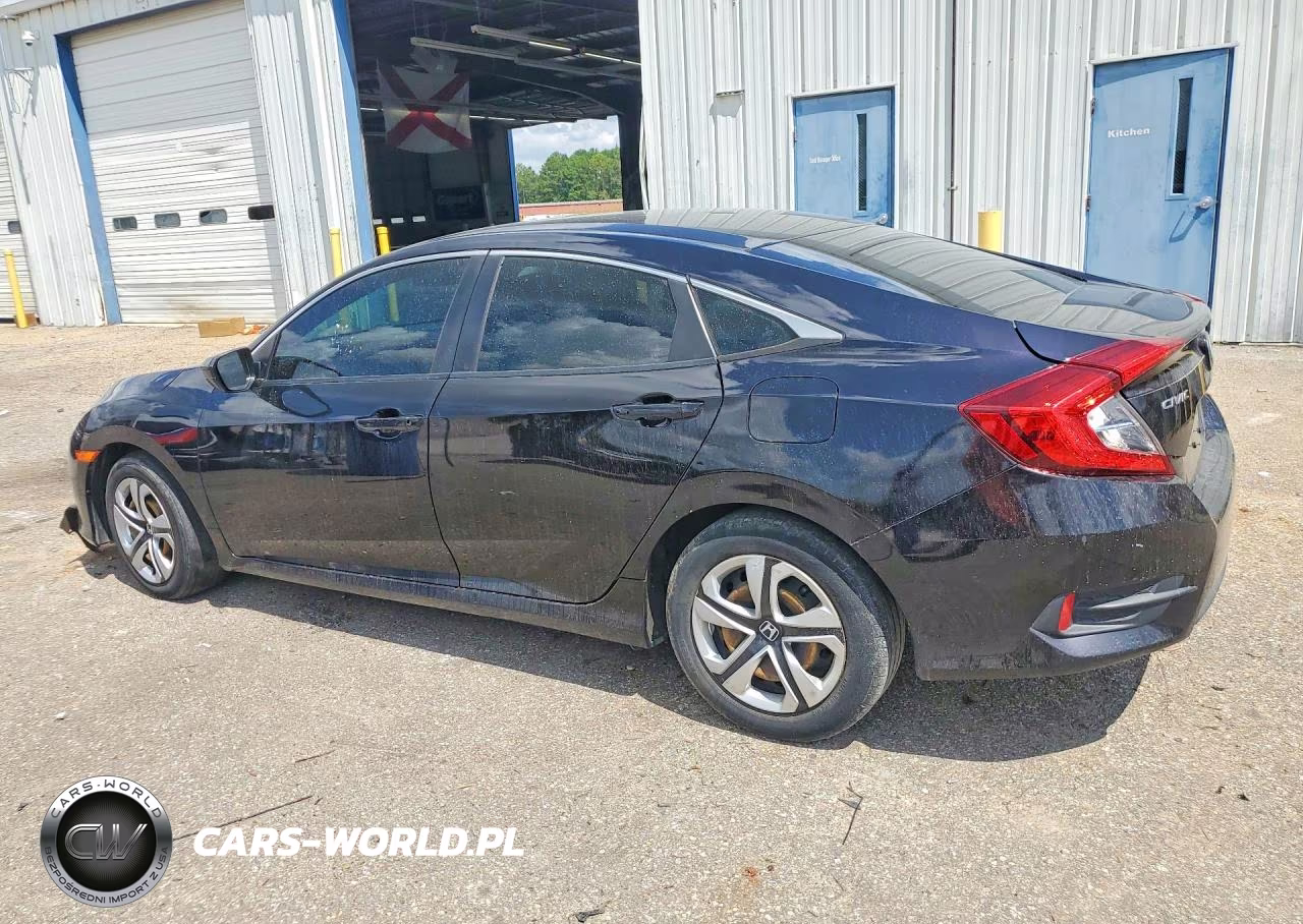 2017 Honda Civic Lx VIN:19XFC2F51HE056726 - 2