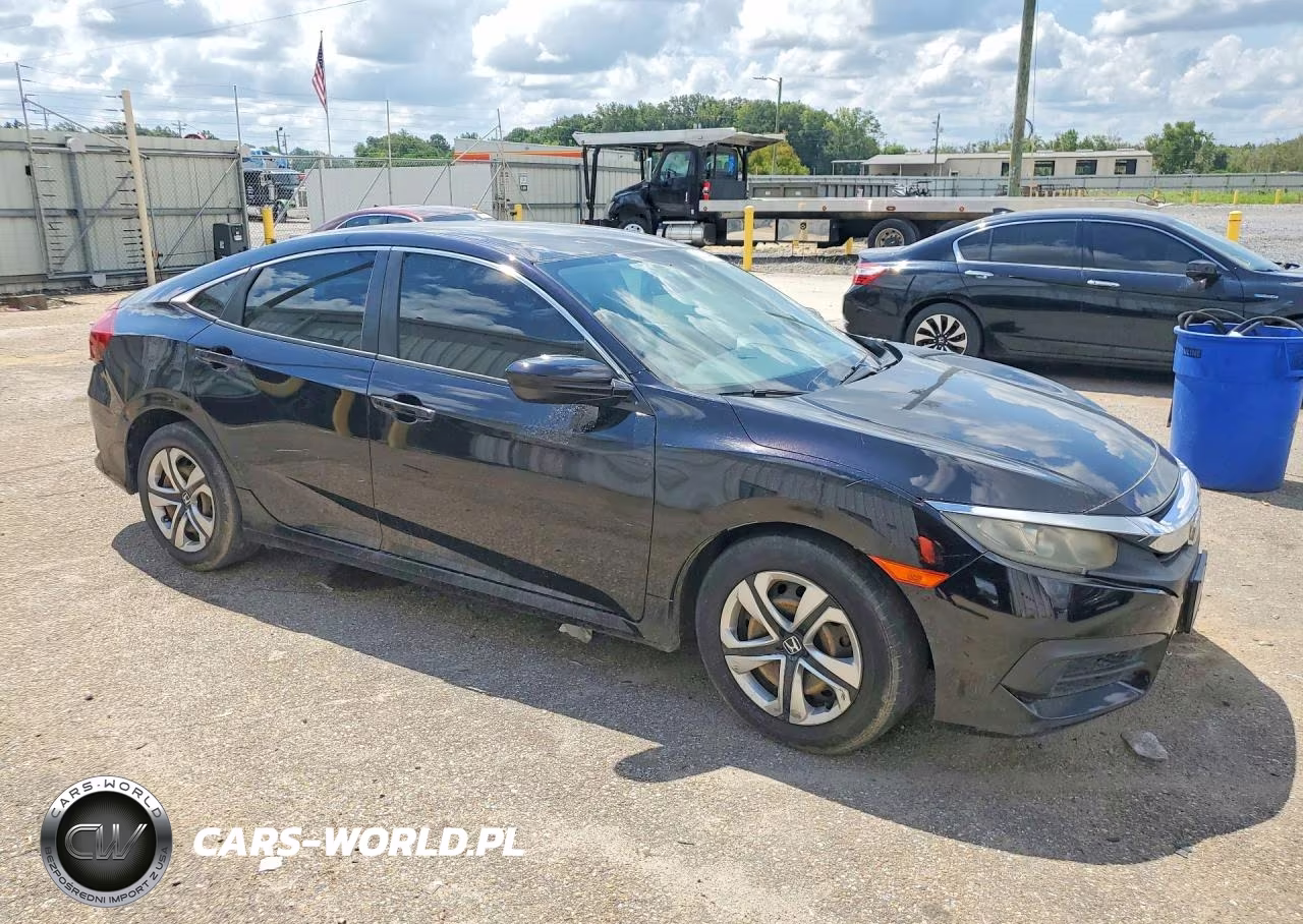 2017 Honda Civic Lx VIN:19XFC2F51HE056726 - 4