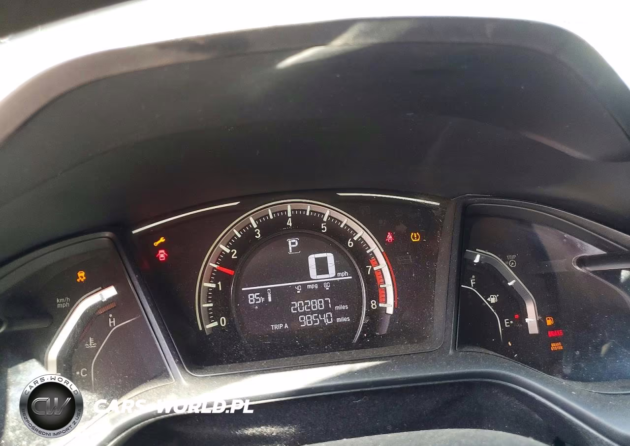 2017 Honda Civic Lx VIN:19XFC2F51HE056726 - 9