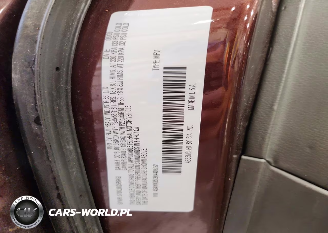 2006 Subaru B9 Tribeca 3.0 H6 VIN:4S4WX85C964408792 - 14