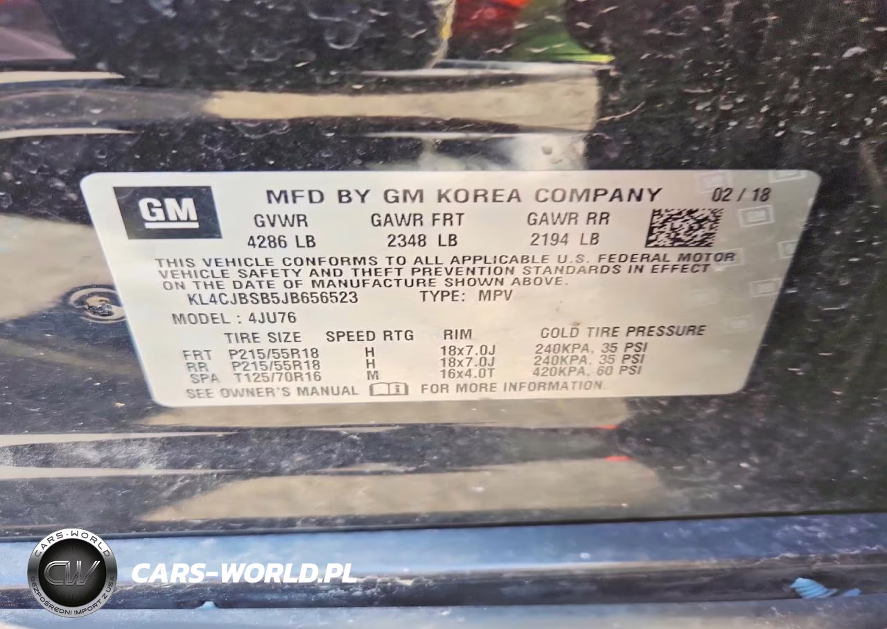 2018 Buick Encore Preferred Ii VIN:KL4CJBSB5JB656523 - 13