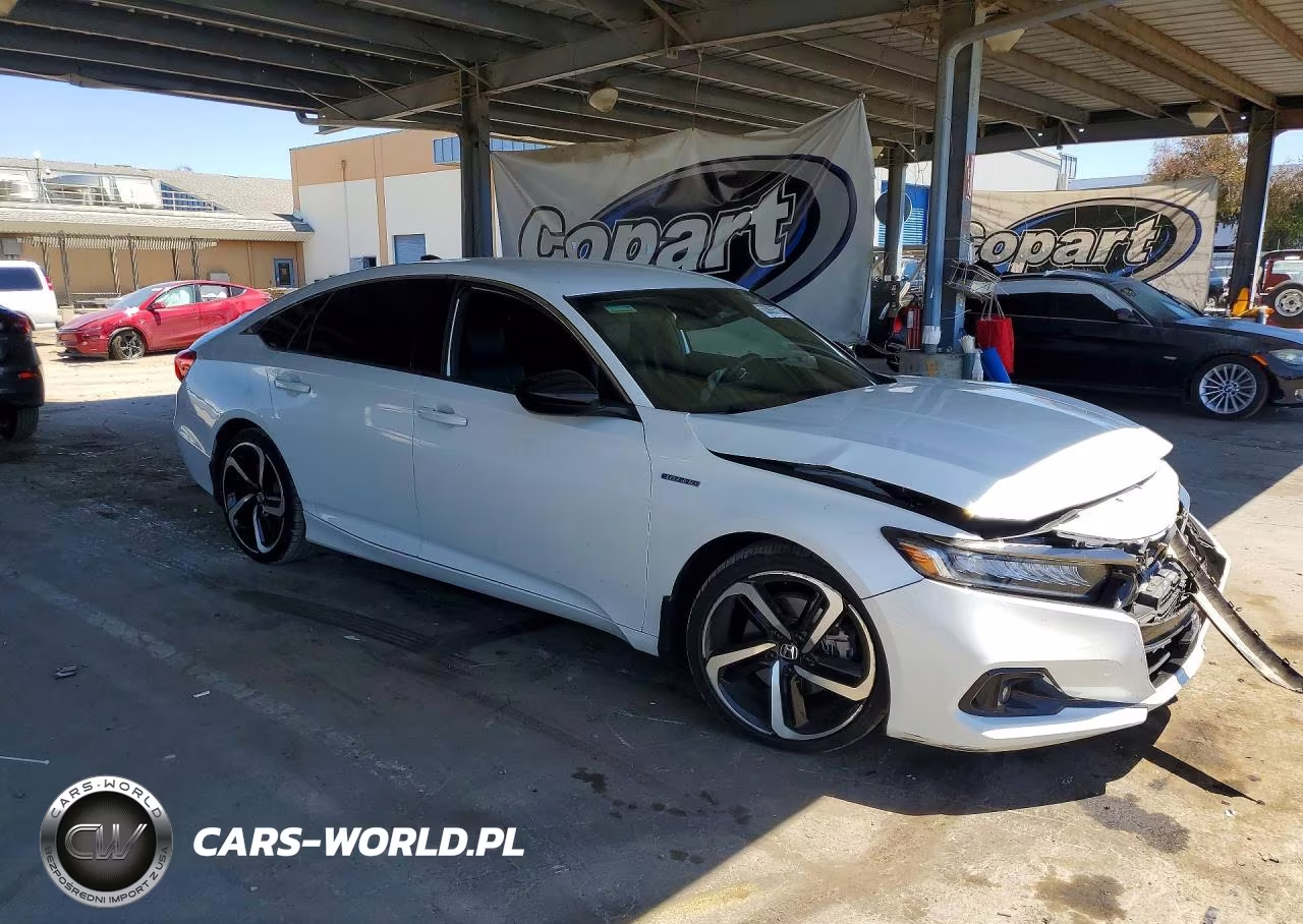2022 Honda Accord Hybrid Sport VIN:1HGCV3F27NA045237 - 4