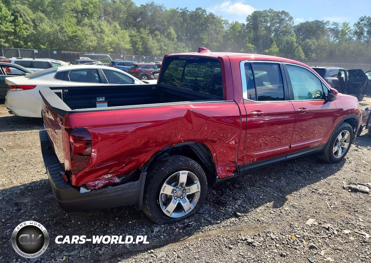 2025 Honda Ridgeline Rtl VIN:5FPYK3F50SB014509 - 3