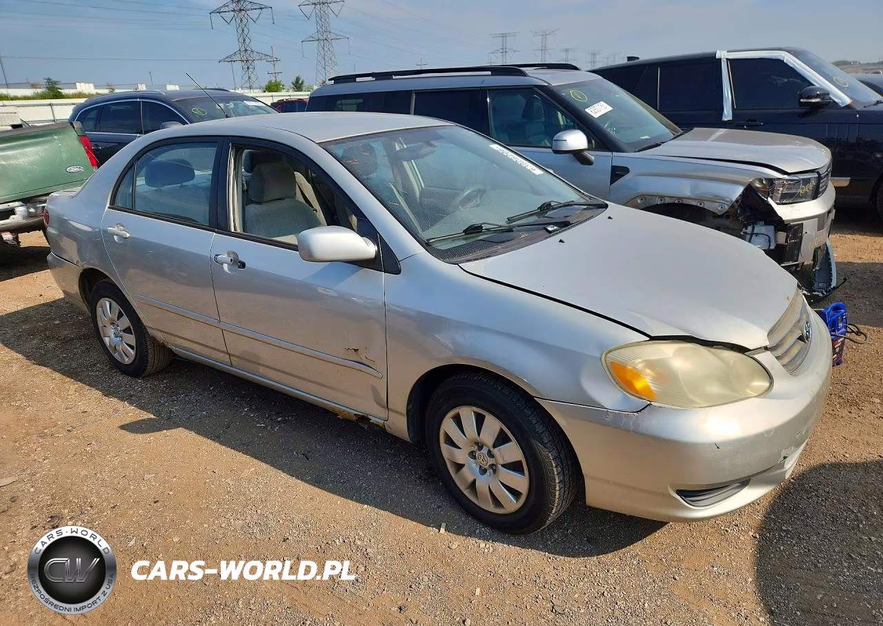 2004 Toyota Corolla Le VIN:1NXBR38E24Z280384 - 4