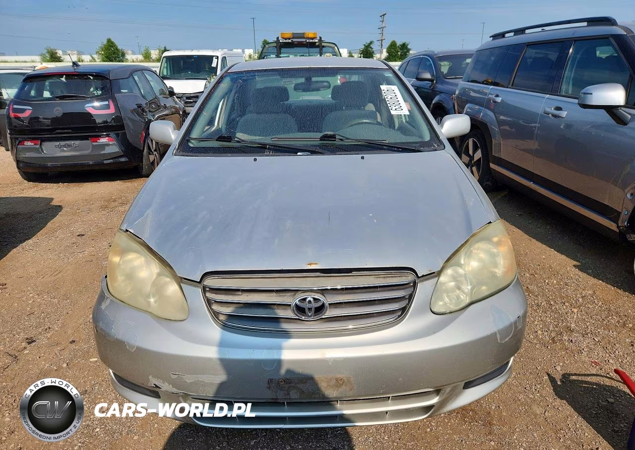 2004 Toyota Corolla Le VIN:1NXBR38E24Z280384 - 5