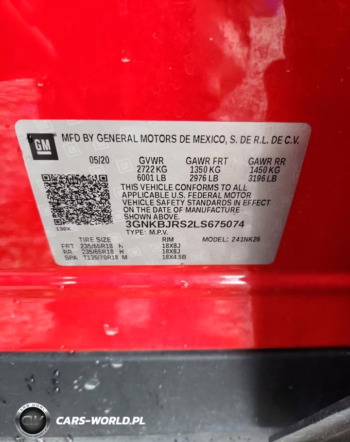 2020 Chevrolet Blazer 3Lt VIN:3GNKBJRS2LS675074 - 13