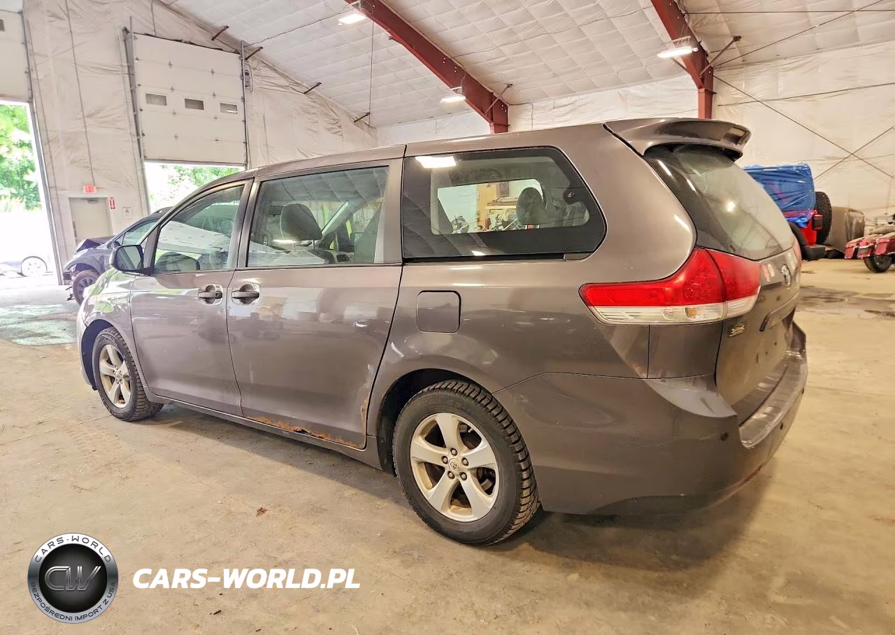 2012 Toyota Sienna Base 7-Passenger VIN:5TDZK3DCXCS190978 - 2