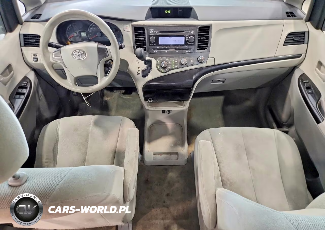 2012 Toyota Sienna Base 7-Passenger VIN:5TDZK3DCXCS190978 - 8