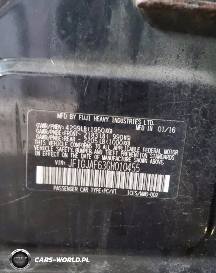 2016 Subaru Impreza Premium Plus VIN:JF1GJAF63GH010455 - 12