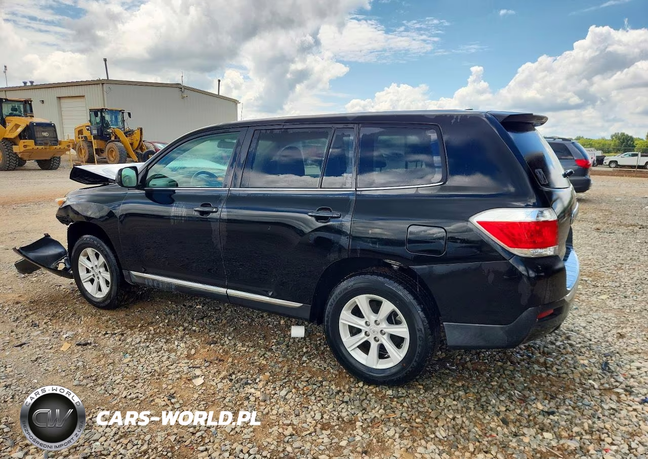 2012 Toyota Highlander Base VIN:5TDZA3EH8CS027758 - 2
