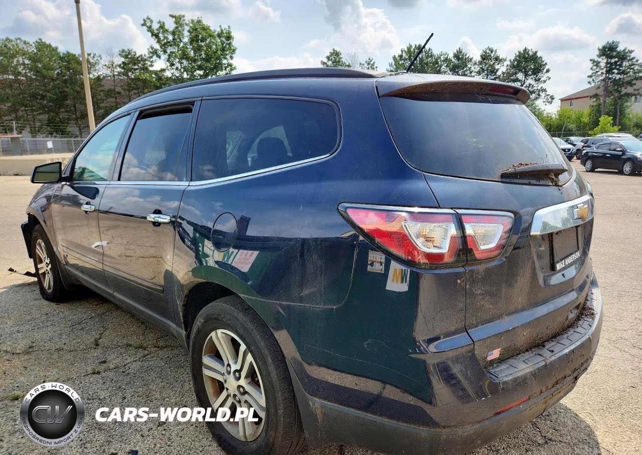 2015 Chevrolet Traverse Lt VIN:1GNKRHKD6FJ122000 - 2