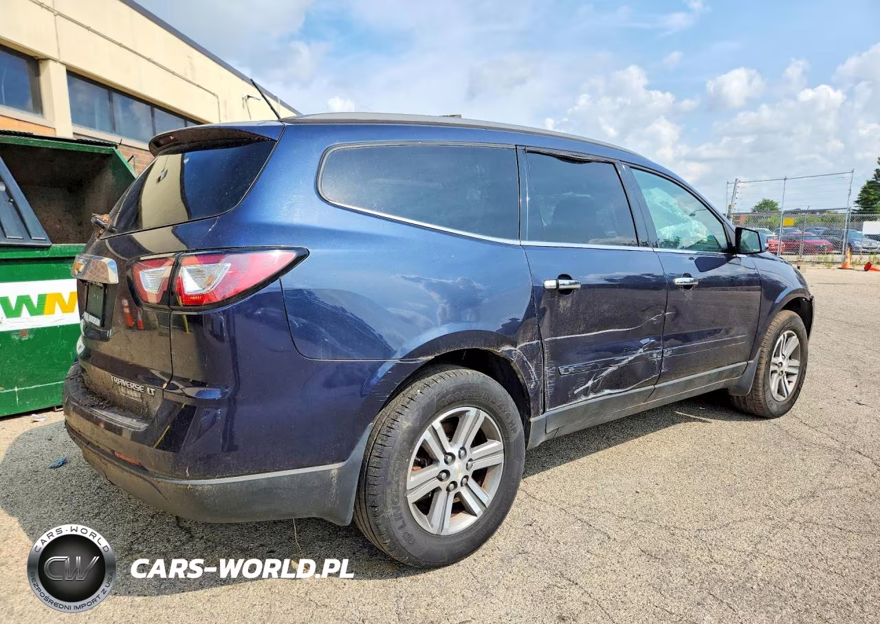 2015 Chevrolet Traverse Lt VIN:1GNKRHKD6FJ122000 - 3