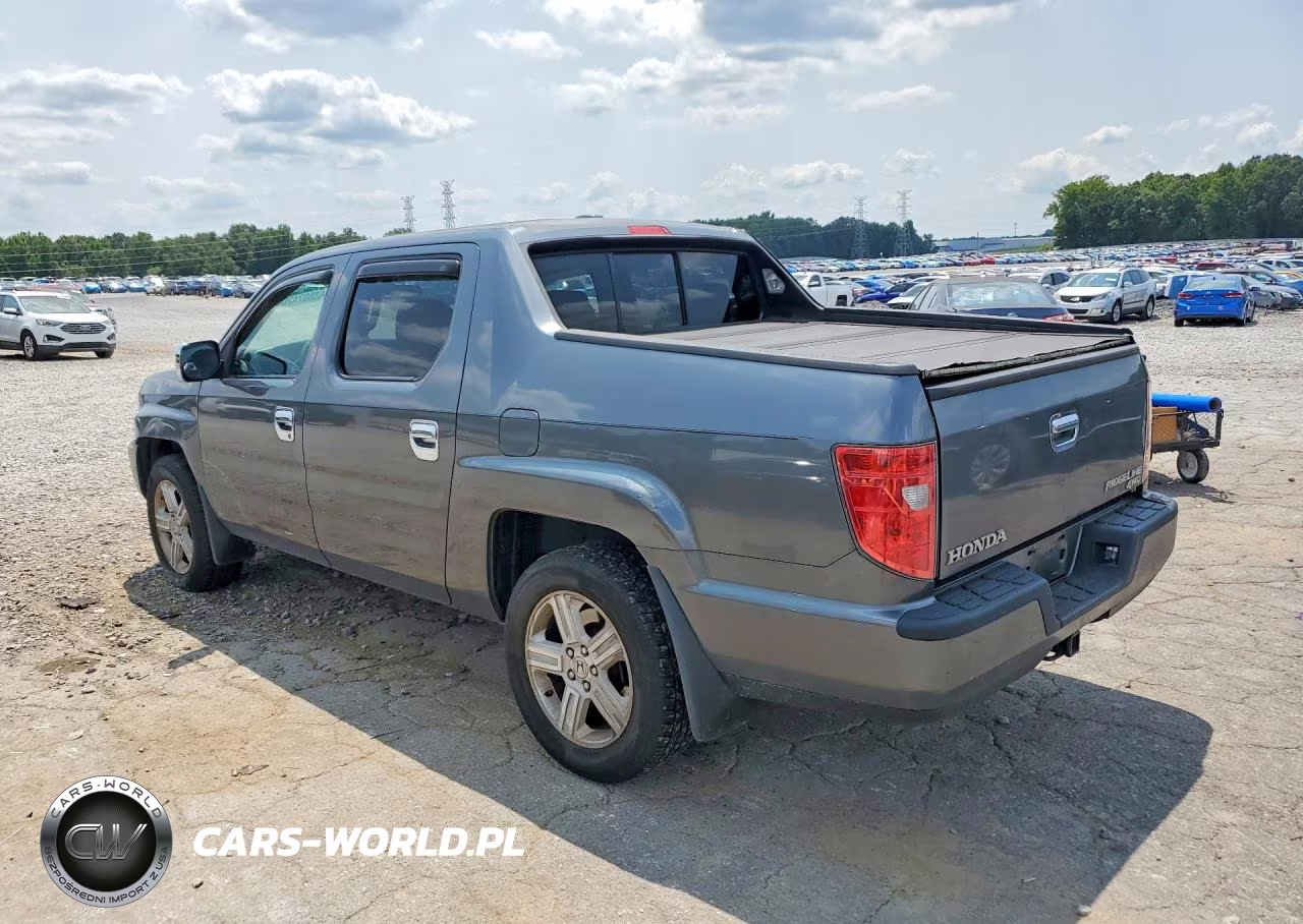 2011 Honda Ridgeline Rtl VIN:5FPYK1F51BB009324 - 2