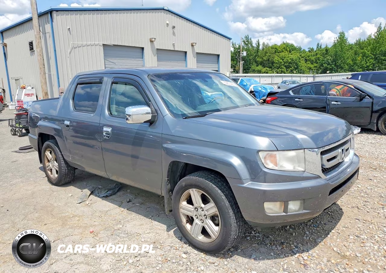 2011 Honda Ridgeline Rtl VIN:5FPYK1F51BB009324 - 4