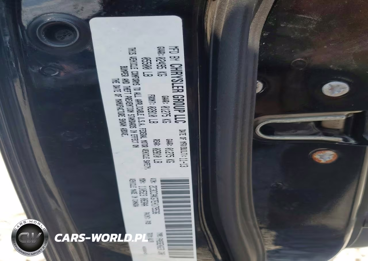 2014 Chrysler 300C VIN:2C3CCAKG7EH179536 - 13