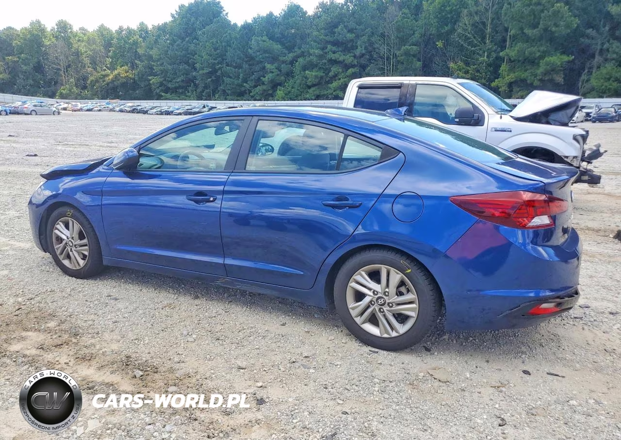2019 Hyundai Elantra Sel VIN:5NPD84LF3KH449745 - 2
