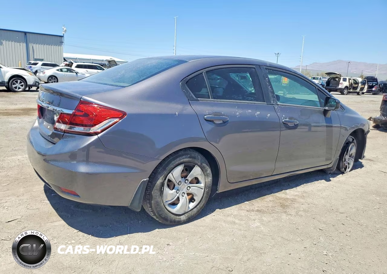 2015 Honda Civic Lx VIN:19XFB2F53FE224558 - 3