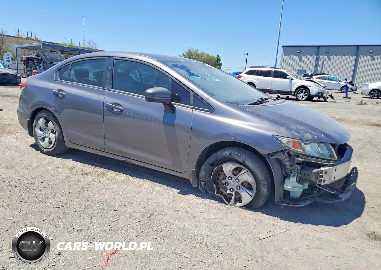 2015 Honda Civic Lx VIN:19XFB2F53FE224558 - 4