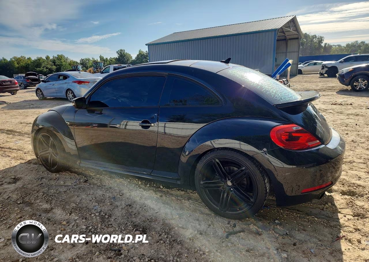 2012 Volkswagen Beetle Turbo VIN:3VWV87AT2CM627538 - 2