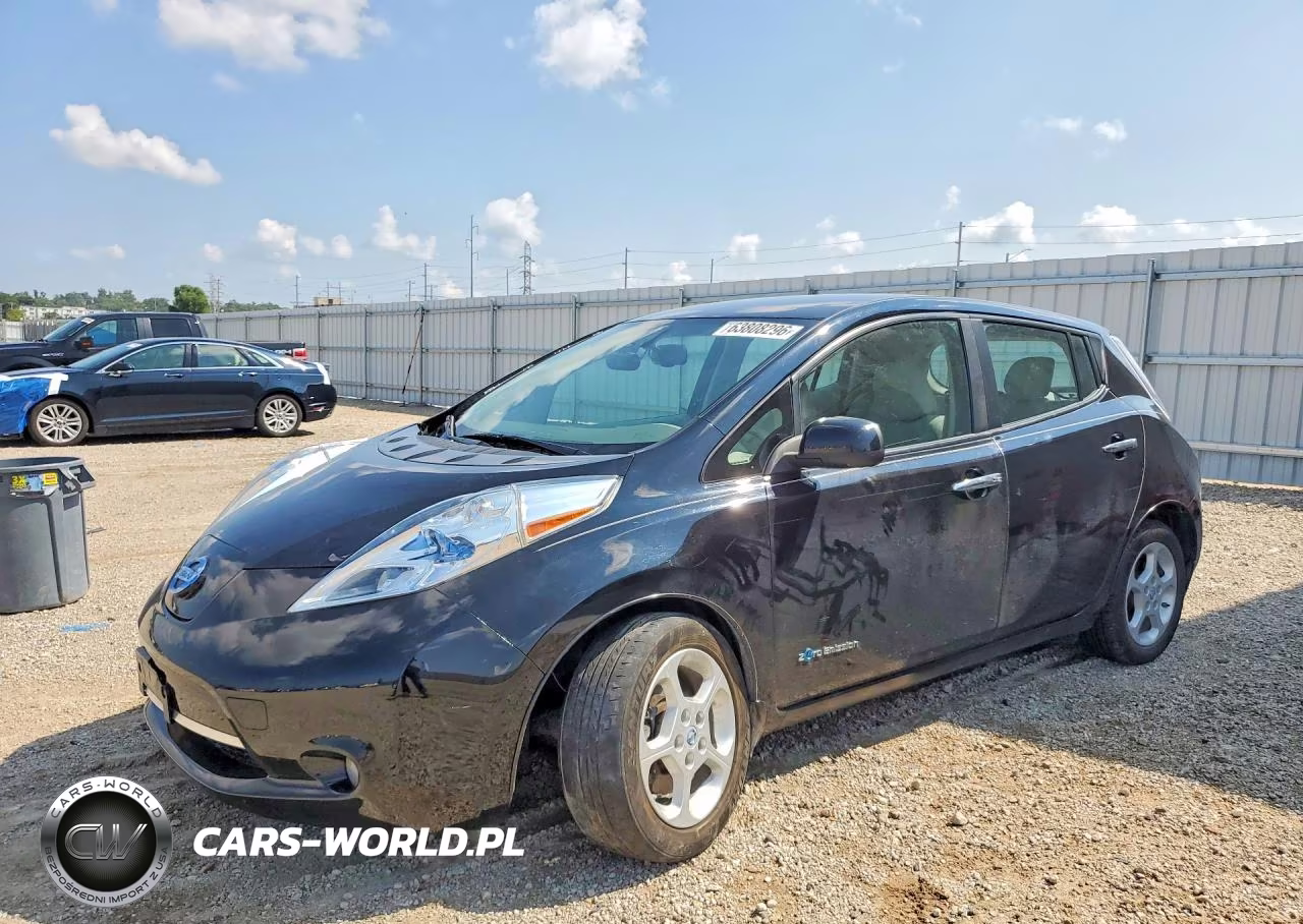 2014 Nissan Leaf Sv VIN:1N4AZ0CP0EC338884 - 1