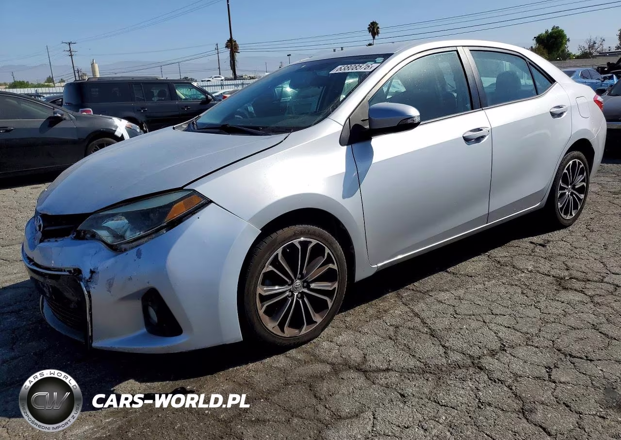 2016 Toyota Corolla S Plus – zdjęcie 1 z 12