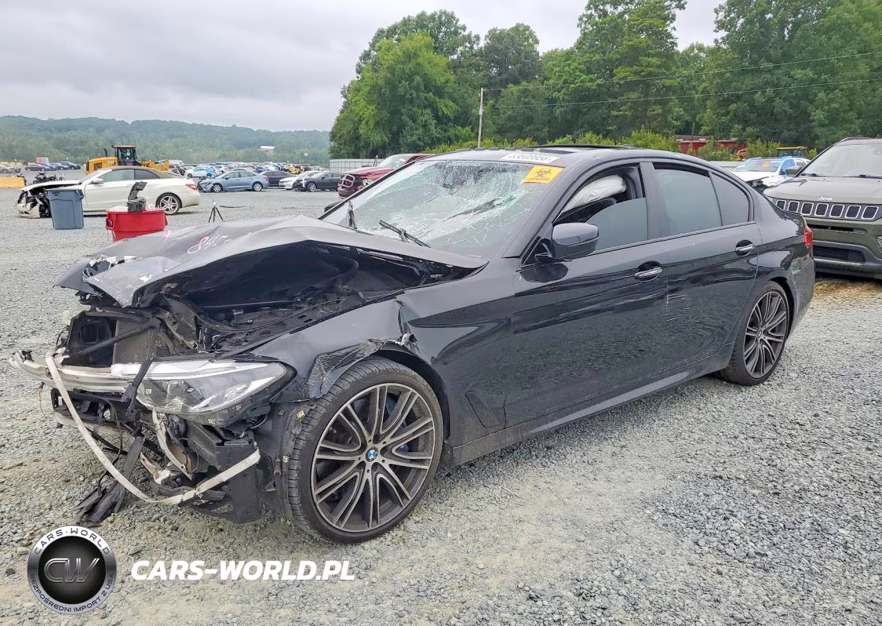 2018 BMW 540 I VIN:WBAJE5C50JG918458 - 1