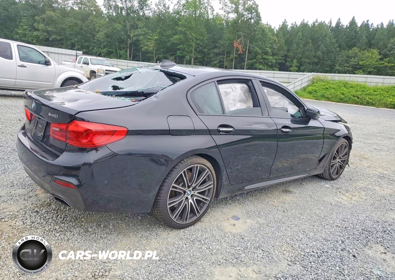 2018 BMW 540 I VIN:WBAJE5C50JG918458 - 3