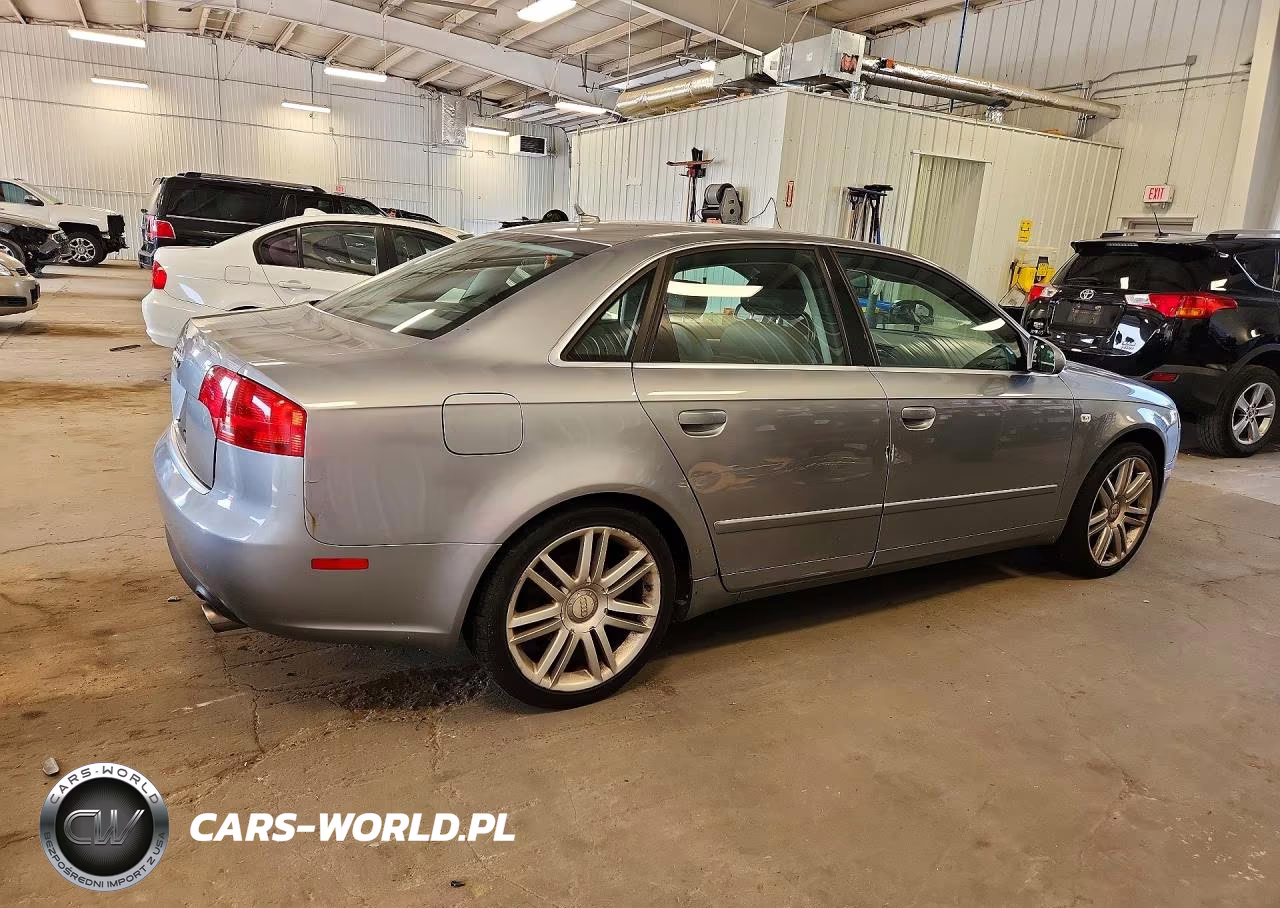 2007 Audi A4 2.0T Quattro VIN:WAUDF78E27A053566 - 3