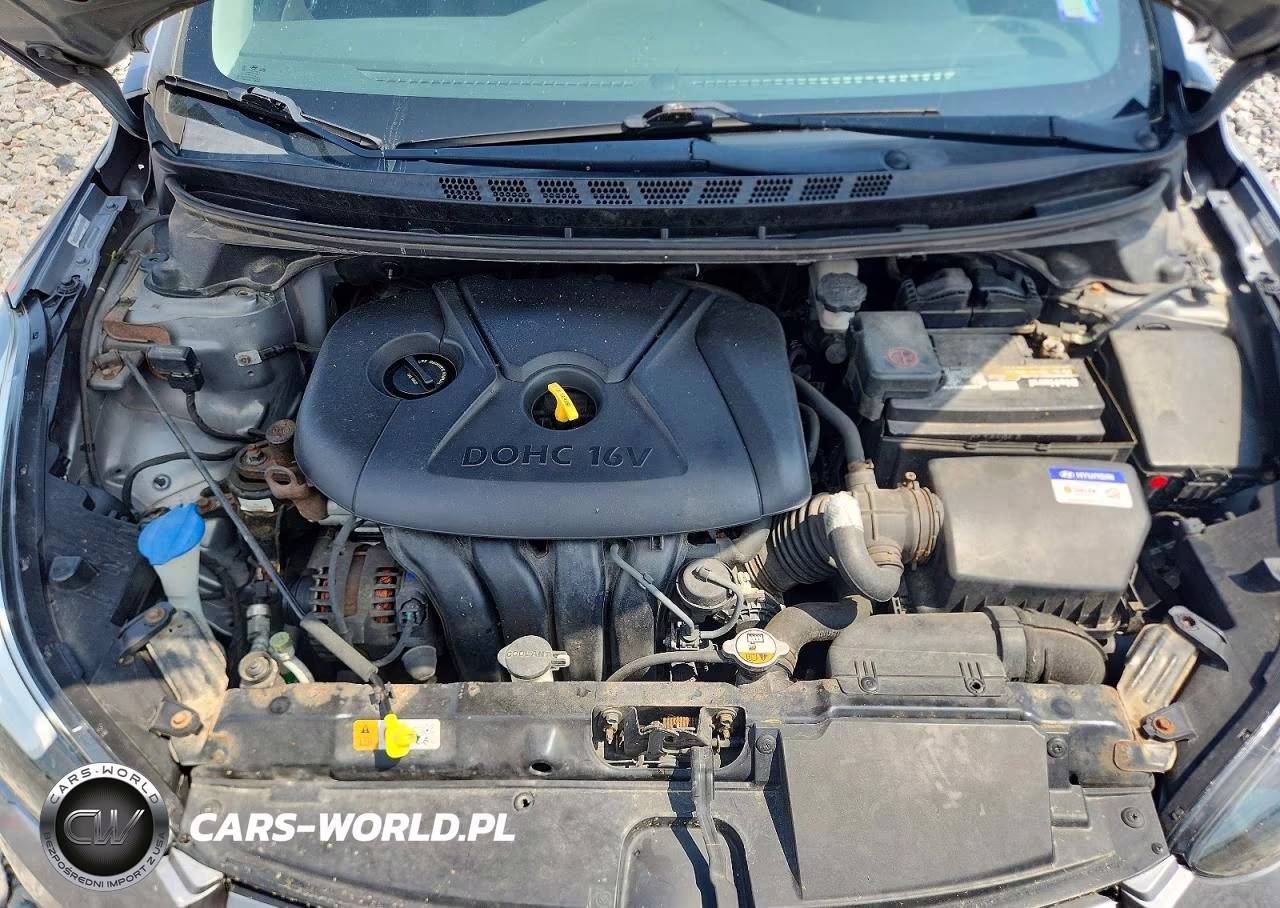 2014 Hyundai Elantra Limited VIN:KMHDH4AE2EU094048 - 11