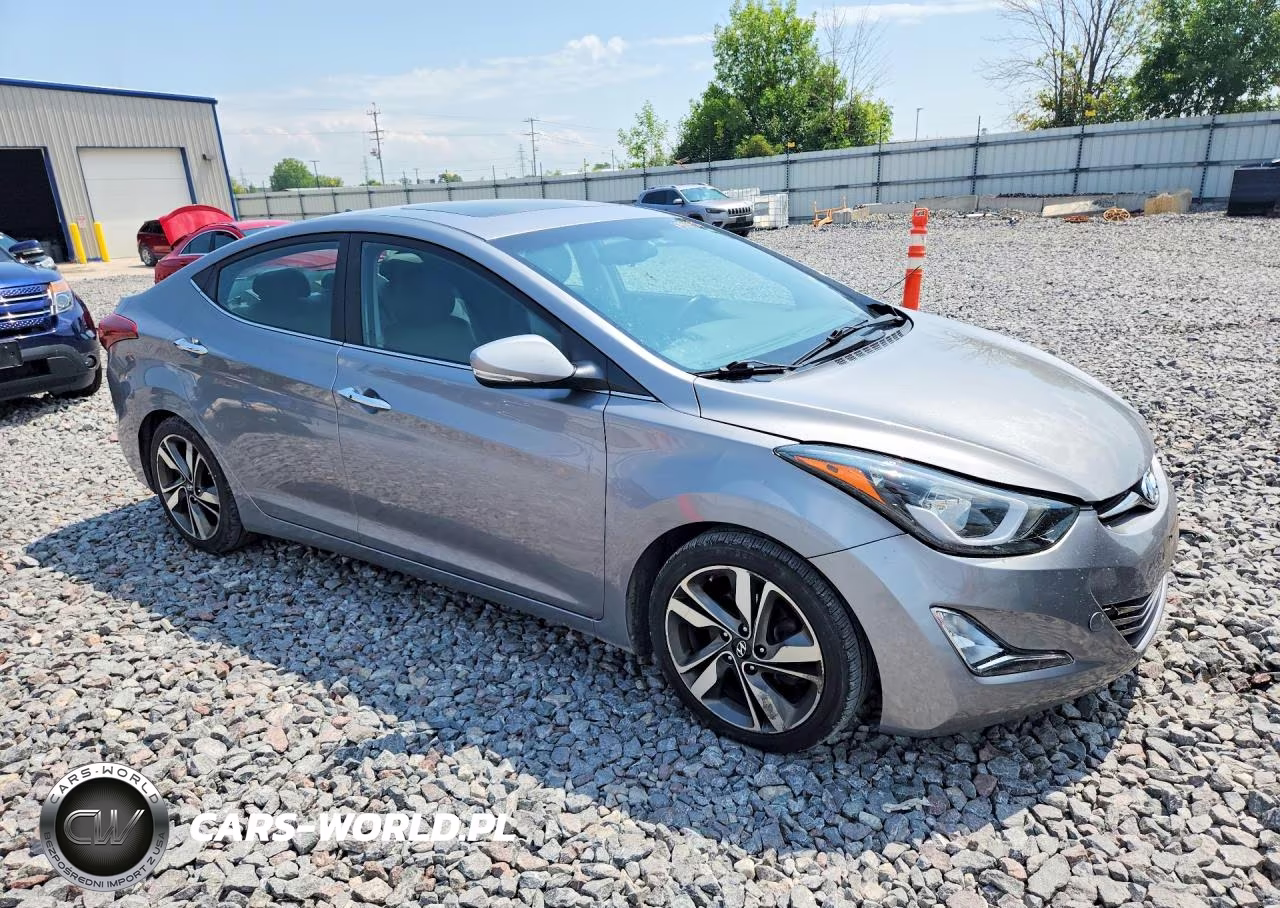 2014 Hyundai Elantra Limited VIN:KMHDH4AE2EU094048 - 4