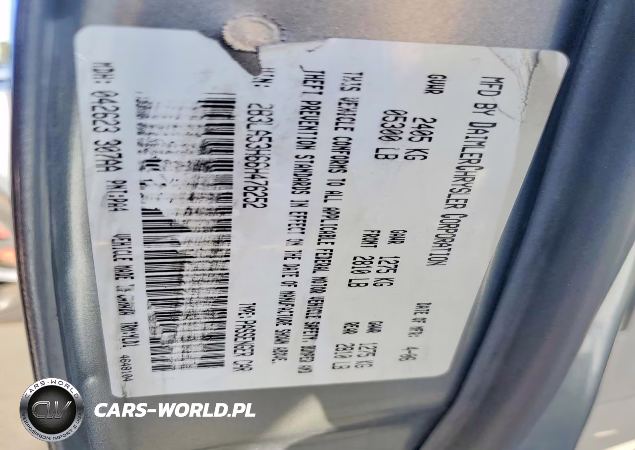 2006 Dodge Charger R-T VIN:2B3LA53H66H476252 - 12