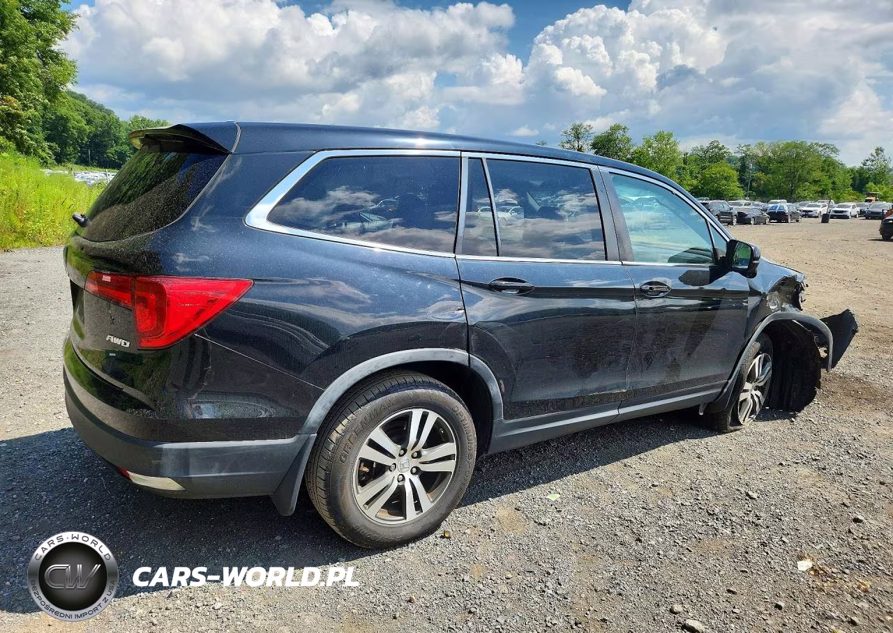 2016 Honda Pilot Exl VIN:5FNYF6H59GB022501 - 3