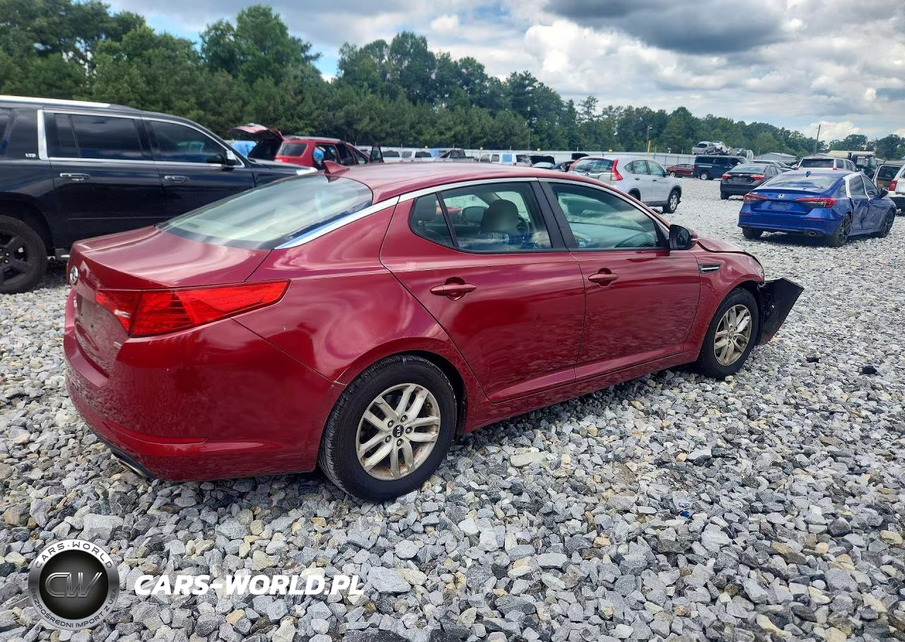 2011 Kia Optima Lx VIN:KNAGM4A78B5079541 - 3