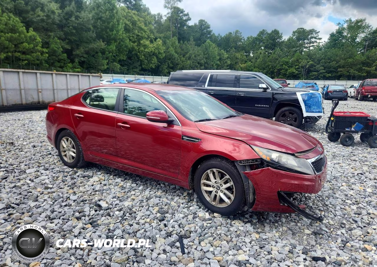 2011 Kia Optima Lx VIN:KNAGM4A78B5079541 - 4