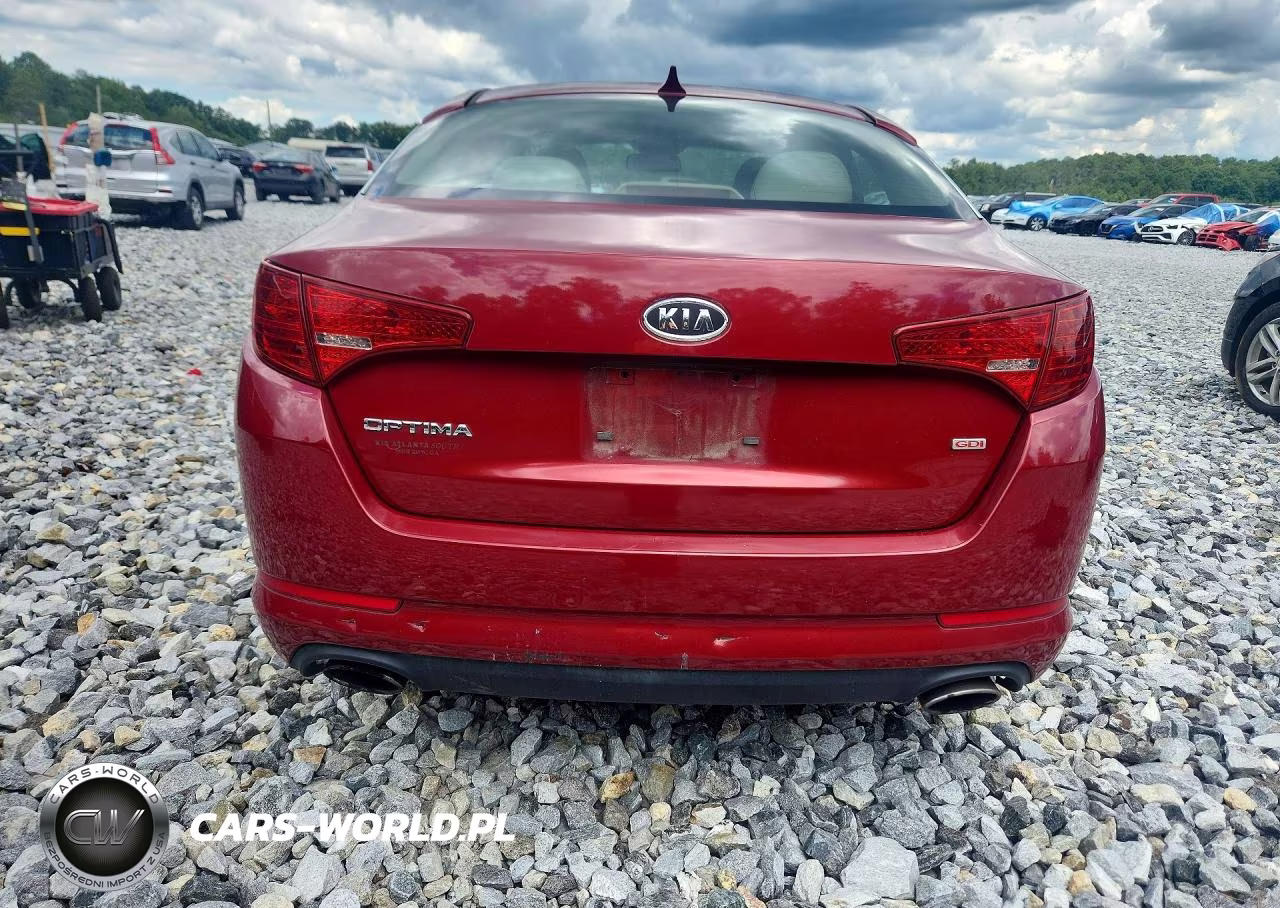 2011 Kia Optima Lx VIN:KNAGM4A78B5079541 - 6