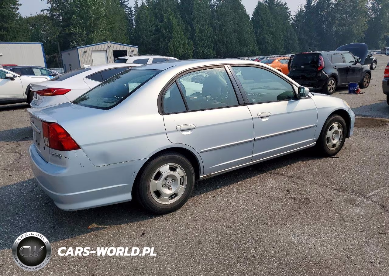 2005 Honda Civic Hybrid VIN:JHMES96675S025486 - 3