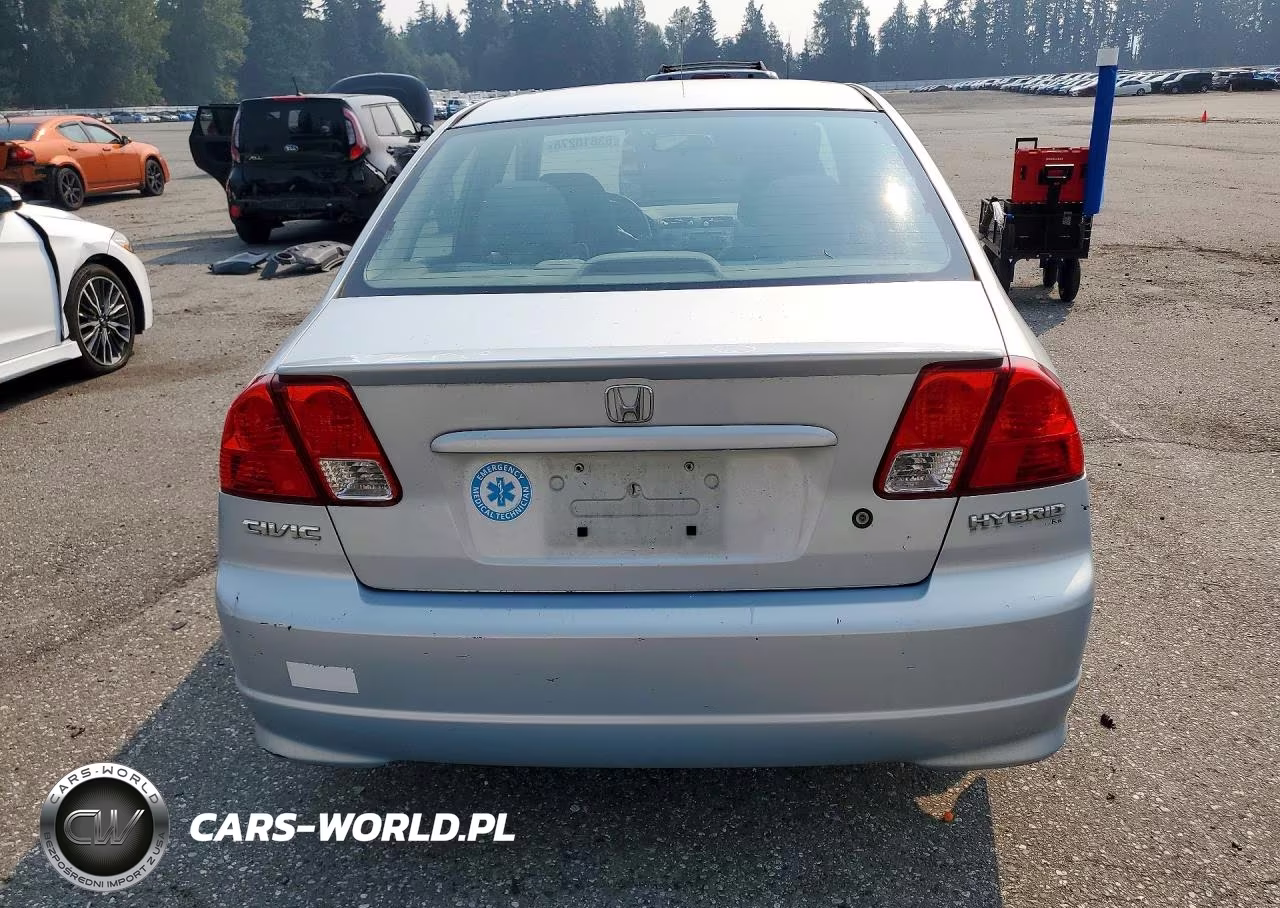 2005 Honda Civic Hybrid VIN:JHMES96675S025486 - 6