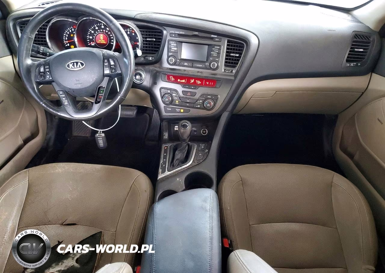 2012 Kia Optima Ex VIN:5XXGN4A6XCG011827 - 8