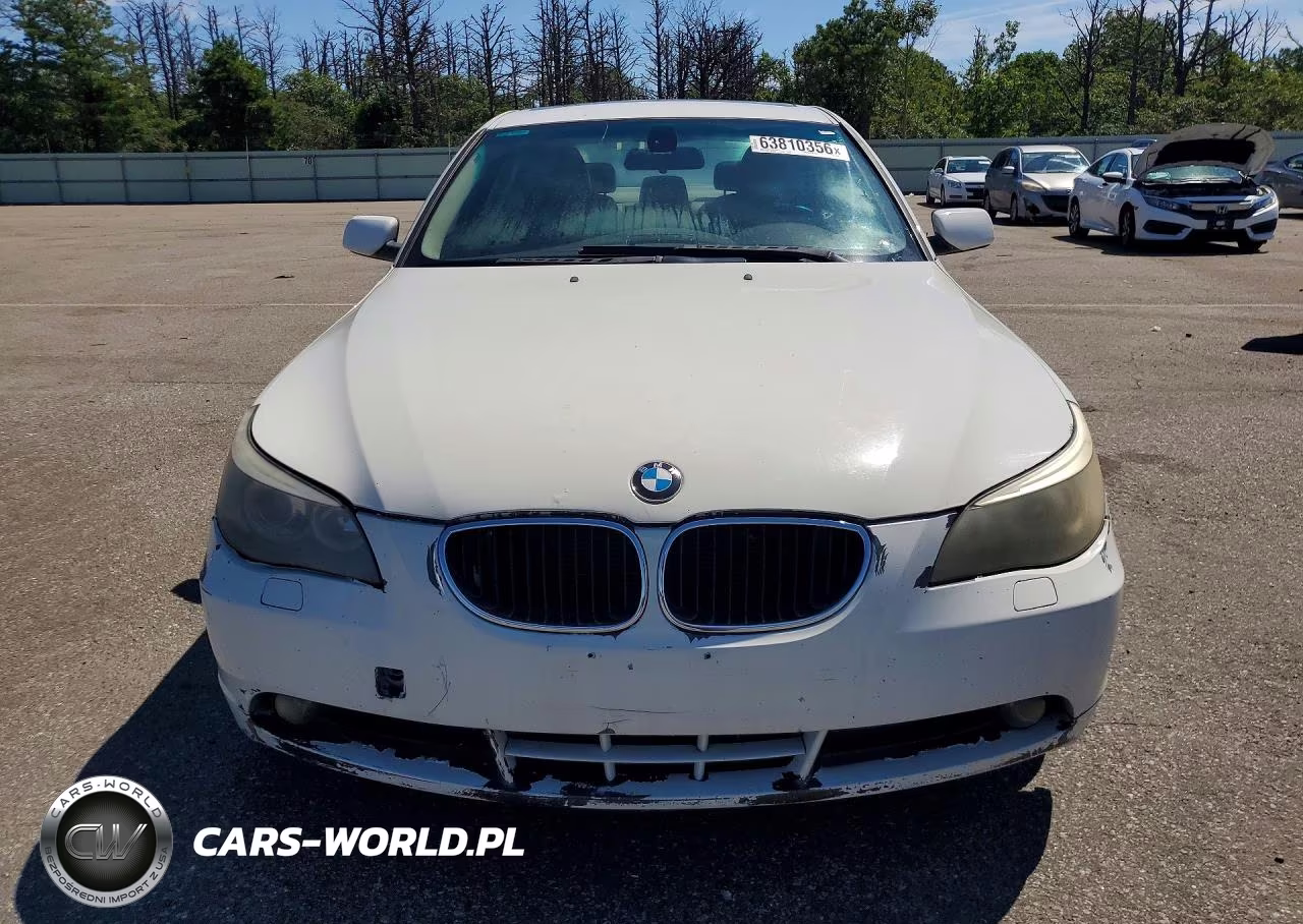 2004 BMW 525 I VIN:WBANA535X4B847963 - 5