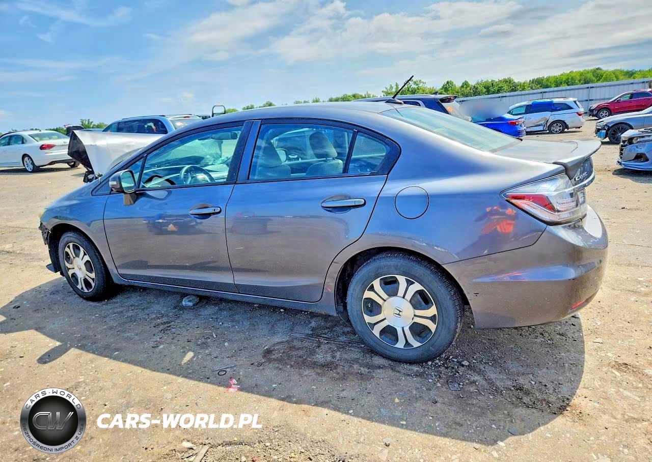 2013 Honda Civic Hybrid VIN:19XFB4F27DE201539 - 2