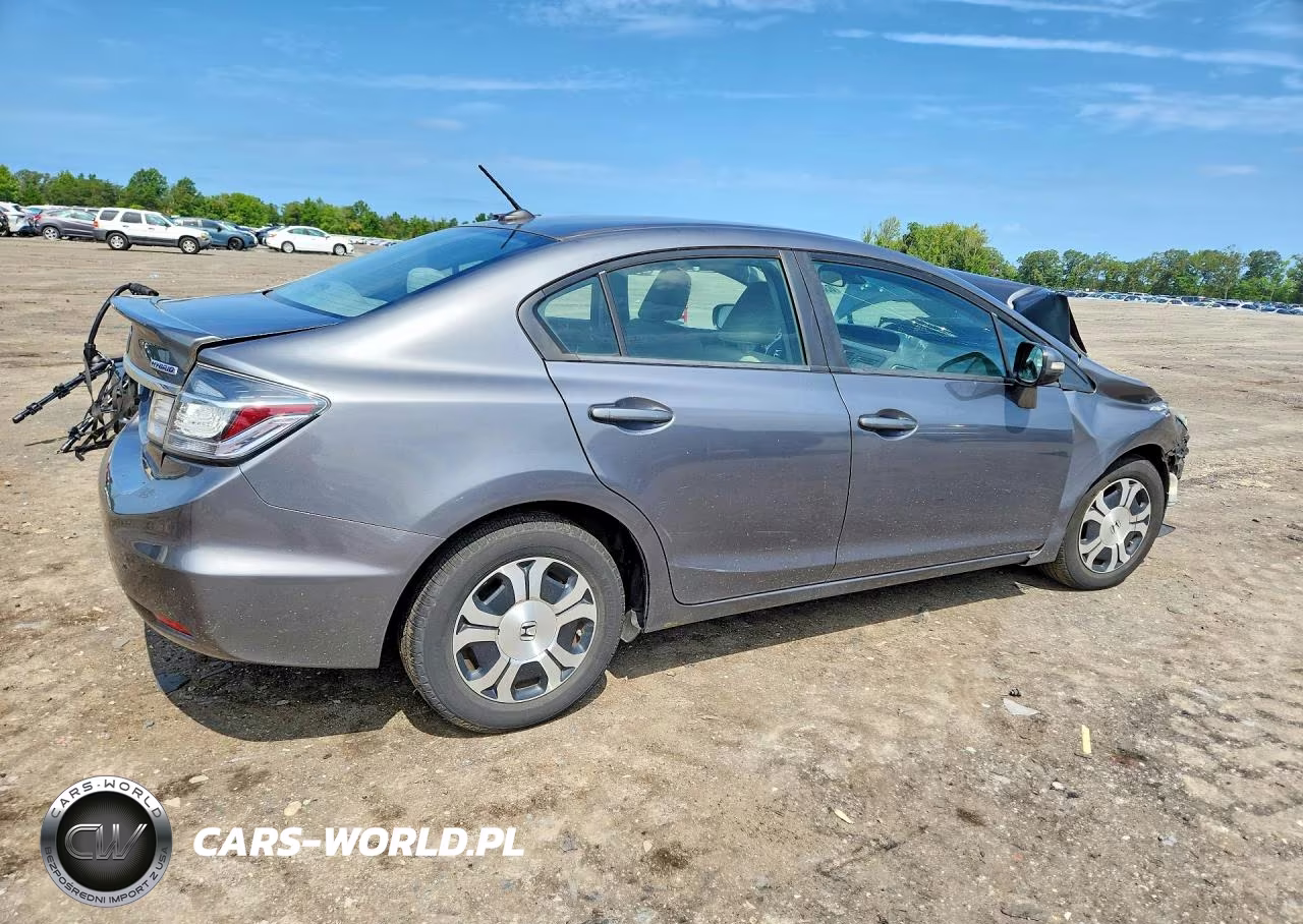2013 Honda Civic Hybrid VIN:19XFB4F27DE201539 - 3