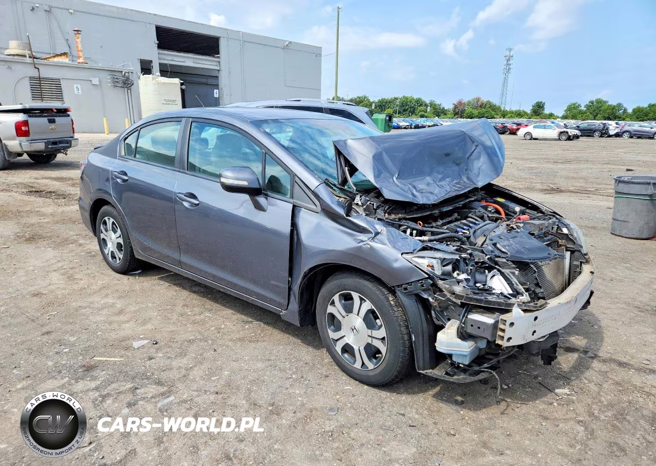2013 Honda Civic Hybrid VIN:19XFB4F27DE201539 - 4